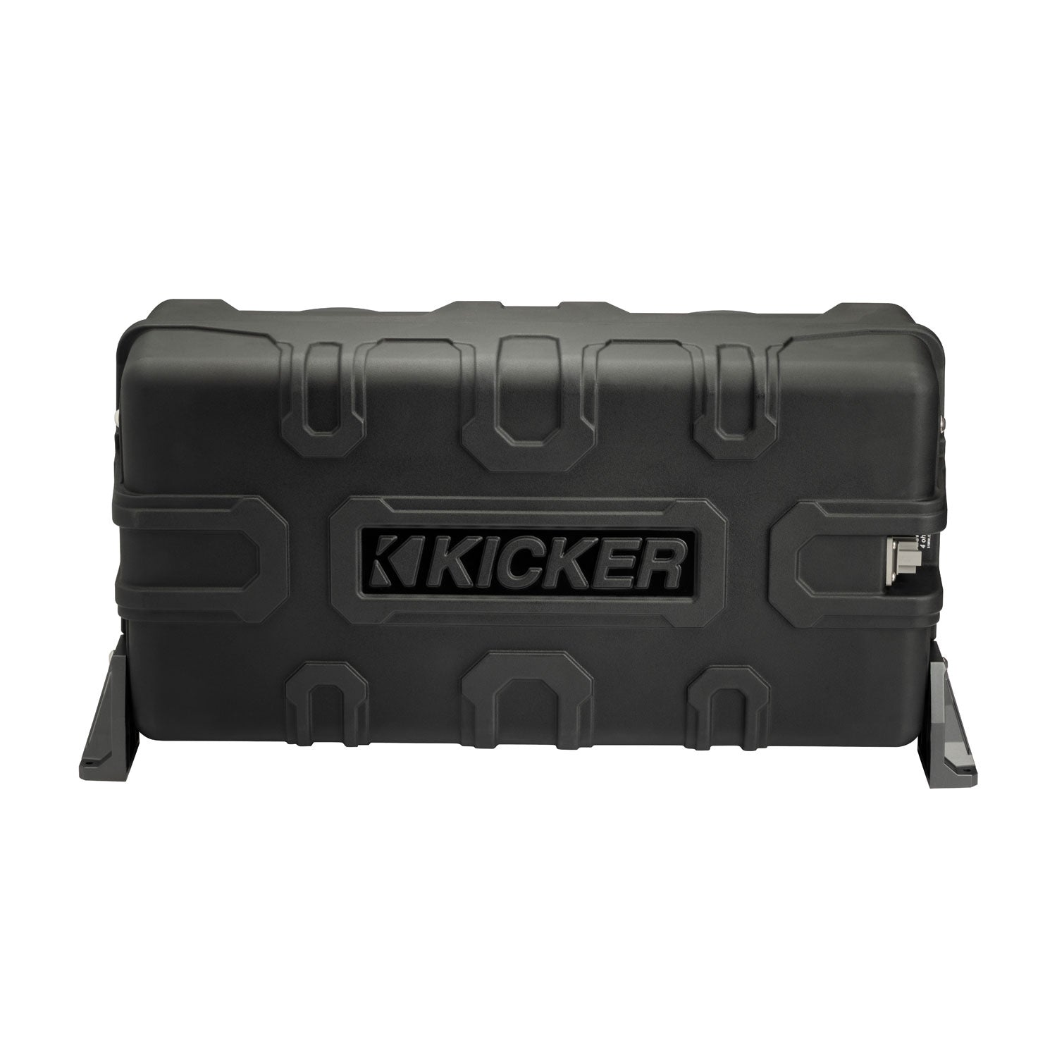 Kicker MWLE10, MWLE 10" Loaded Premium Marine Subwoofer Enclosure w/ Passive Radiator 2 Ohm (51MWLE102) (OB)