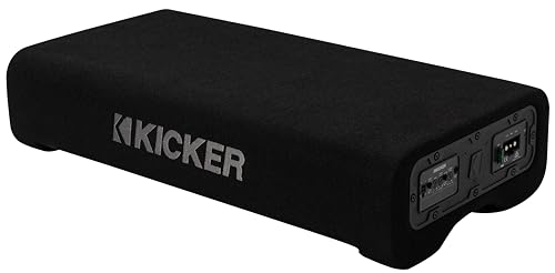 Kicker PTRTP10, PTRTP 10" 400W Powered Down Firing Loaded Enclosure, 2-Ohm (51PTRTP10) (OB)