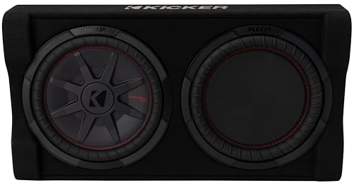 Kicker PTRTP12, PTRTP 12" 500W Powered Down Firing Loaded Enclosure, 2-Ohm (51PTRTP12) (OB)