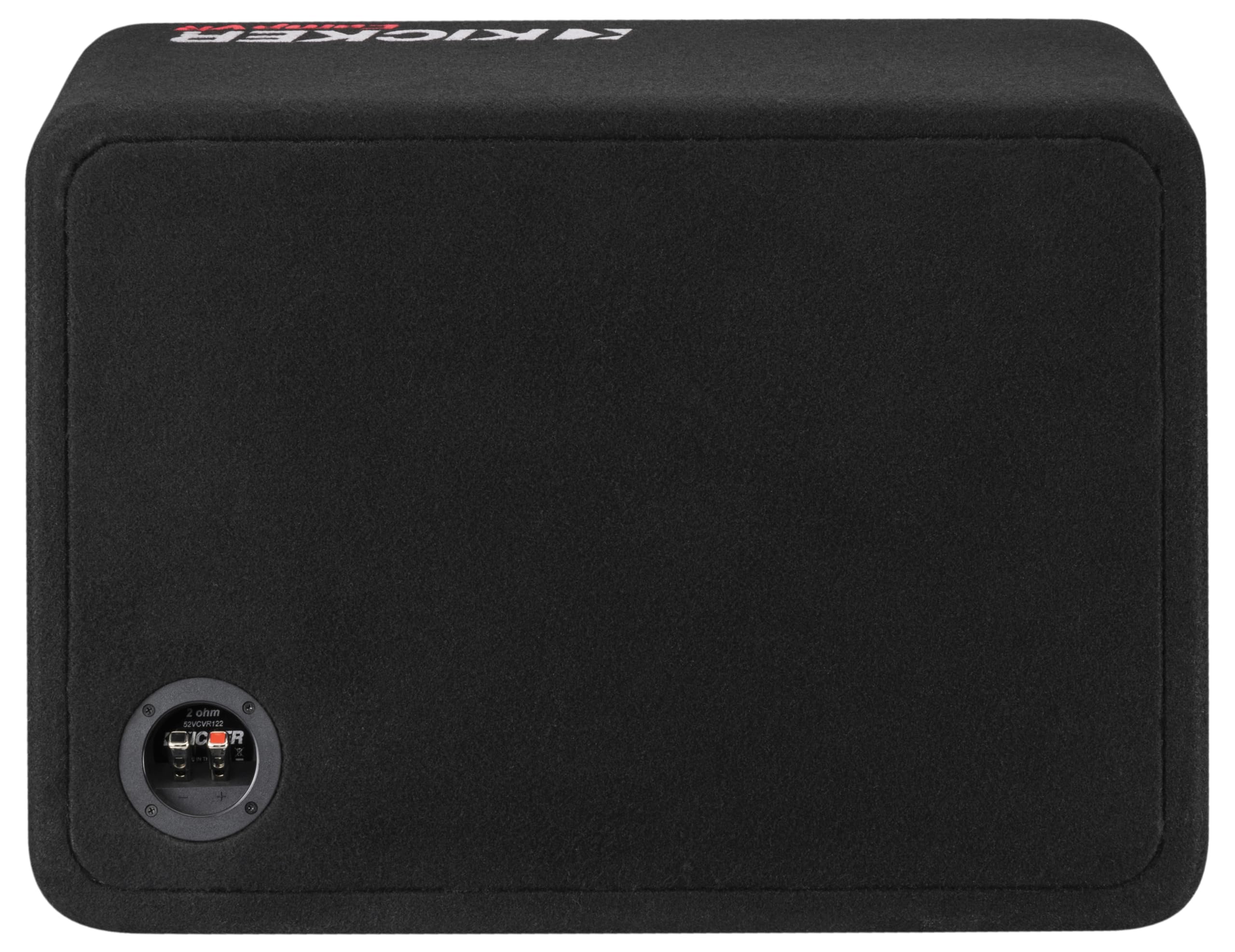 Kicker VCVR122, VCVR 12" Single Subwoofer In Vented Enclosure, 2-Ohm (52VCVR122) (OB)