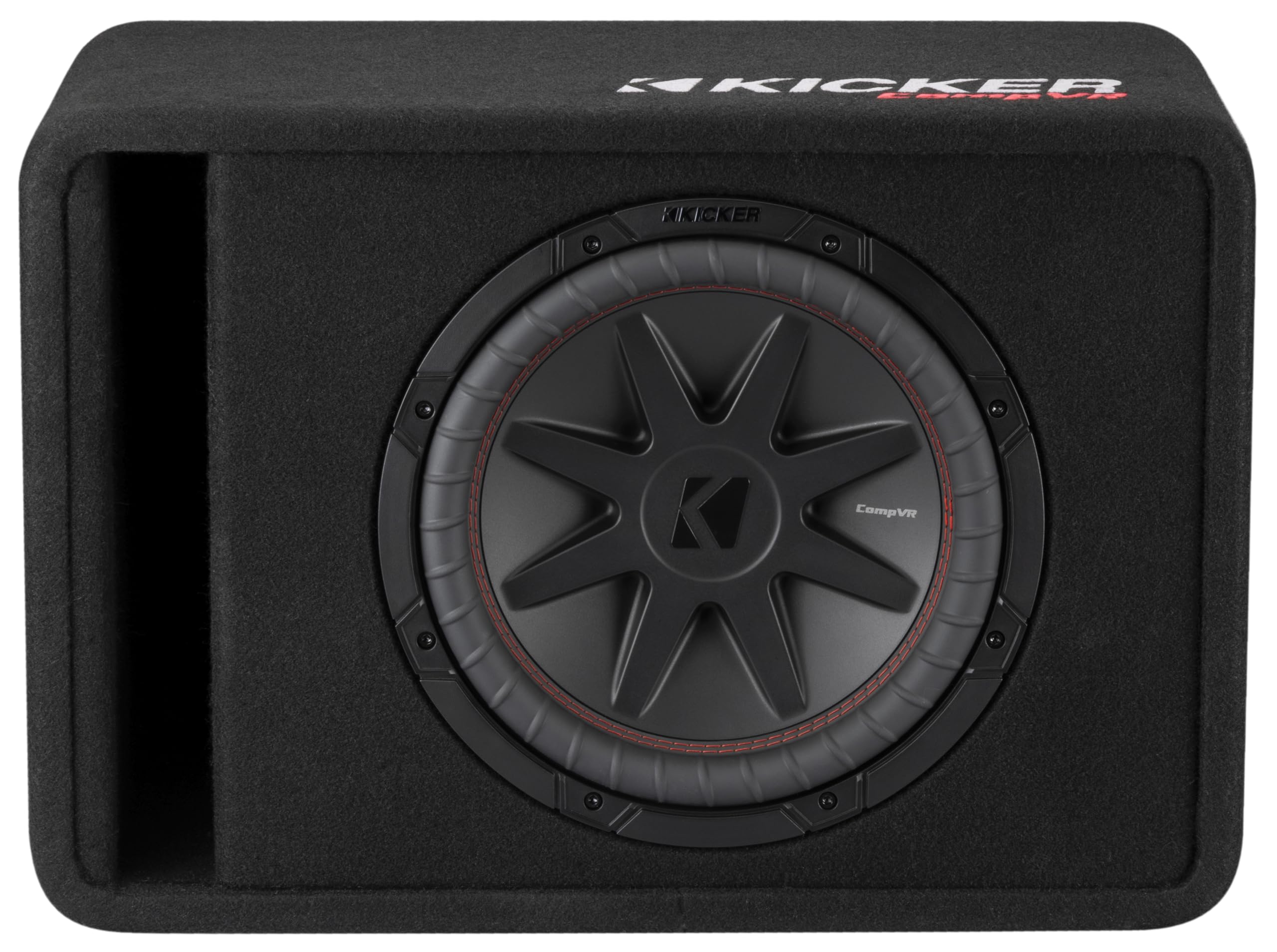 Kicker VCVR122, VCVR 12" Single Subwoofer In Vented Enclosure, 2-Ohm (52VCVR122) (OB)