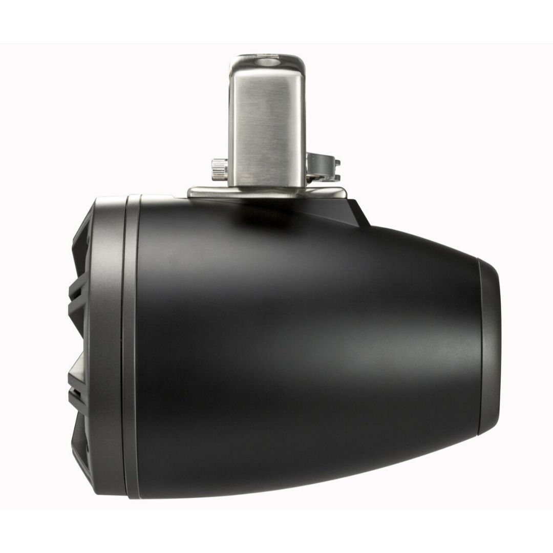 Kicker KMTC65, KMTDC 6.5" Loaded Marine Cans Speaker, Charcoal/Black (45KMTC65) (OB)