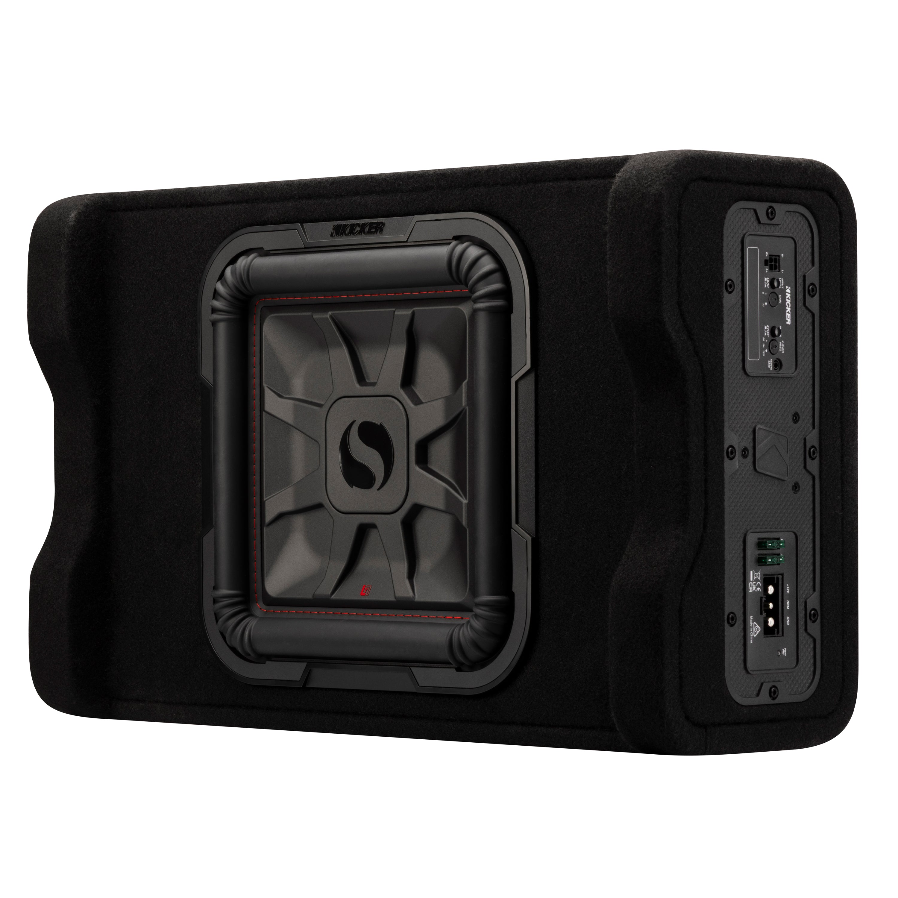 Kicker PL7TDF10, L7TDF L7 10" Powered Down Fire Loaded Subwoofer Enclosure - 500W RMS (53PL7TDF10) (OB)