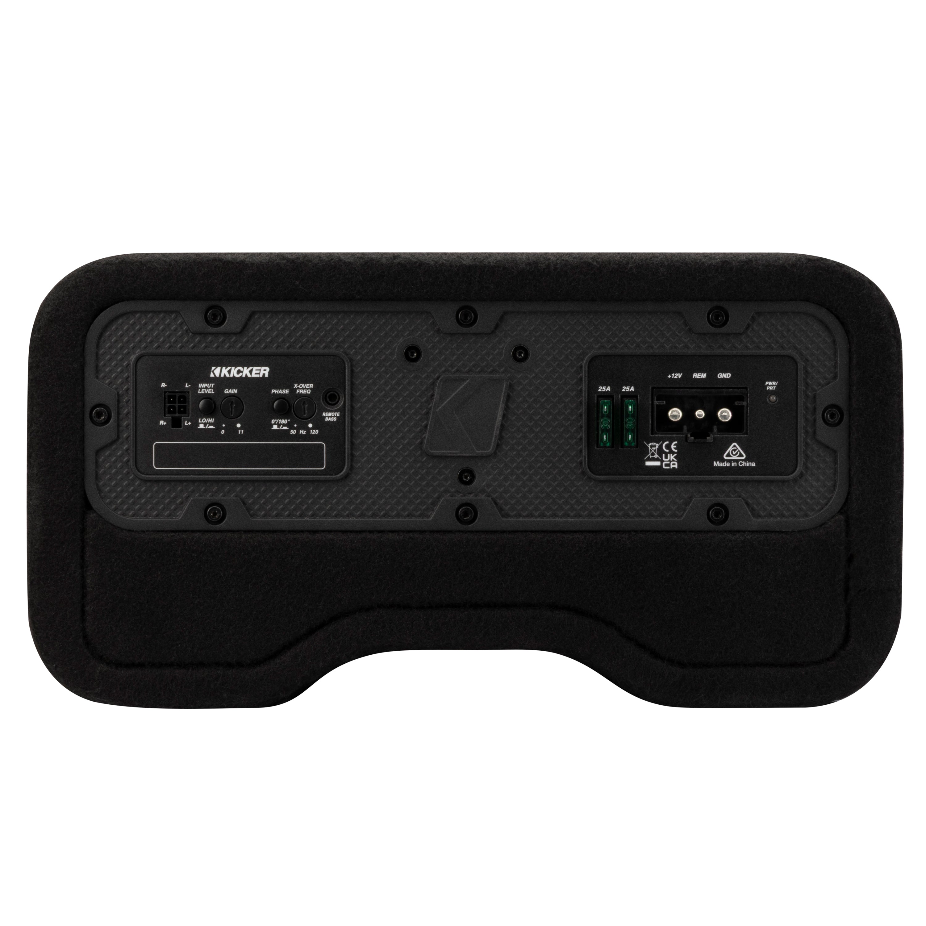 Kicker PL7TDF12, L7TDF L7 12" Powered Down Fire Loaded Subwoofer Enclosure - 600W RMS (53PL7TDF12) (OB)