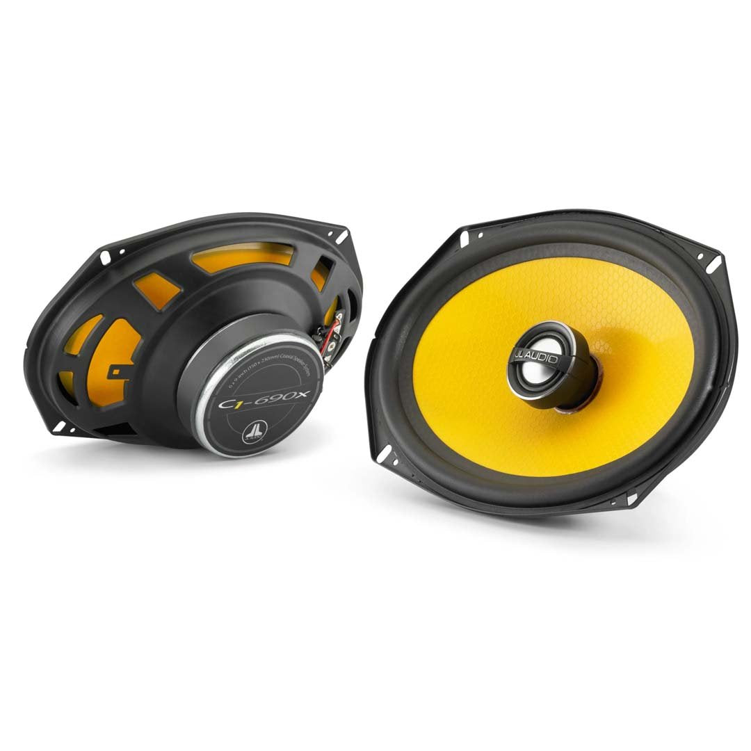 JL Audio C1-690X, C1 Series 6x9" 2-Way Coaxial Speakers, 225W (OB)