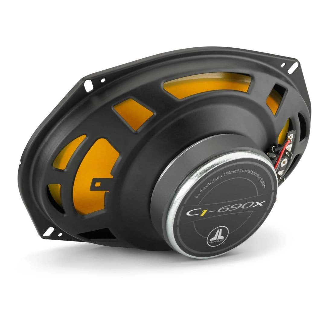 JL Audio C1-690X, C1 Series 6x9" 2-Way Coaxial Speakers, 225W (OB)