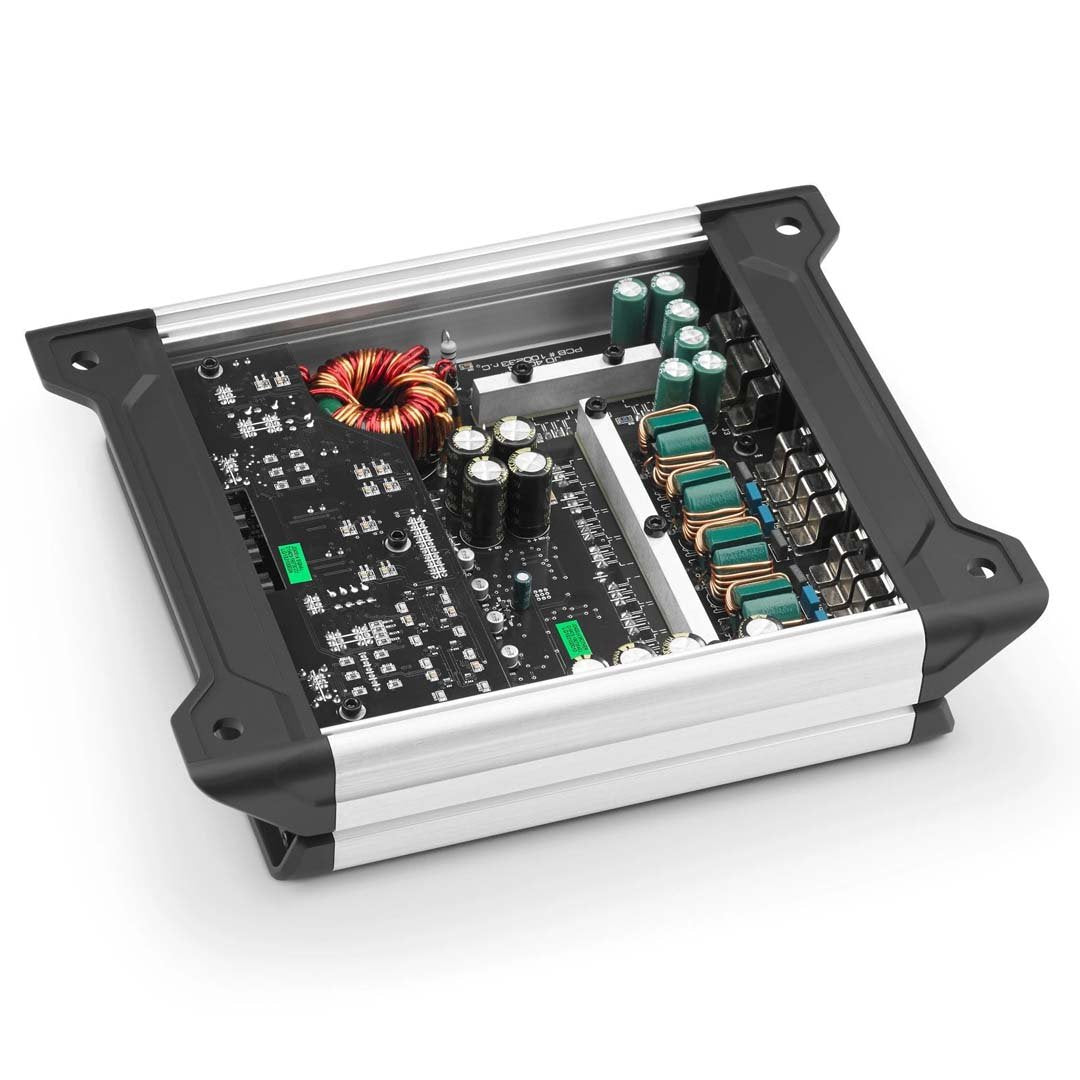 JL Audio JD400/4, JD Series Class D 4 Channel Full Range Amplifier, 400W (OB)