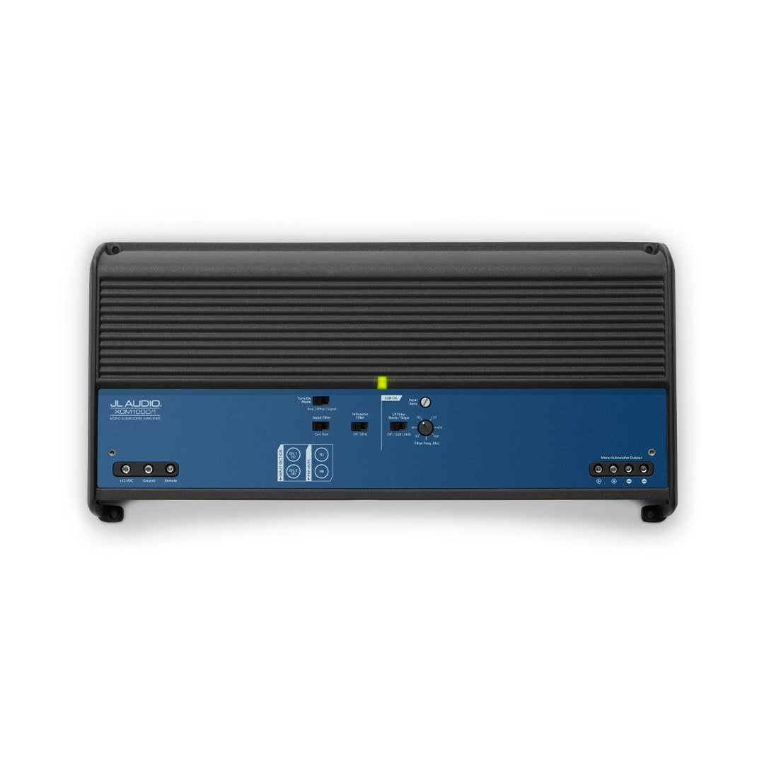 JL Audio XDM1000/1, XDM Series Class D Monoblock Subwoofer Amplifier - 1000 Watts RMS (OB)