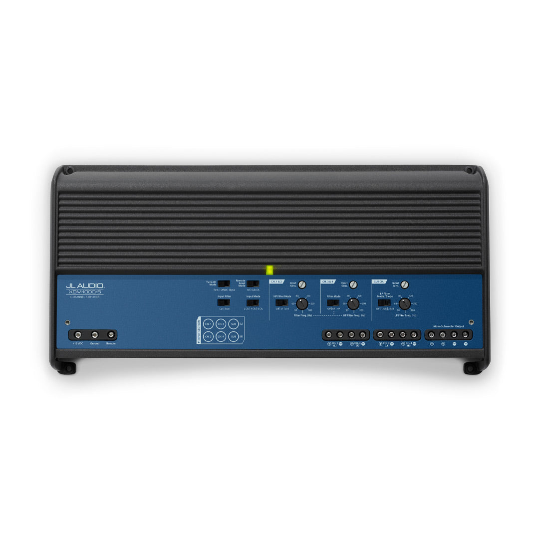 JL Audio XDM1000/5, XDM Series Class D System Amplifier (OB)