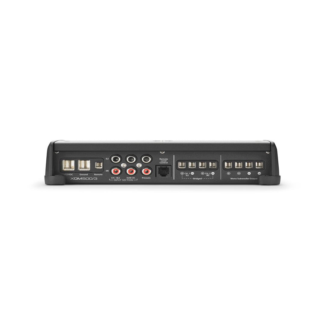 JL Audio XDM500/3, XDM Series Class D 3 Channel System Amplifier (OB)