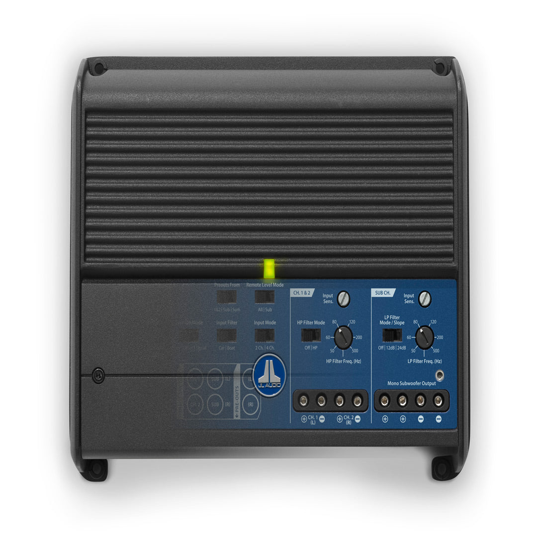 JL Audio XDM500/3, XDM Series Class D 3 Channel System Amplifier (OB)