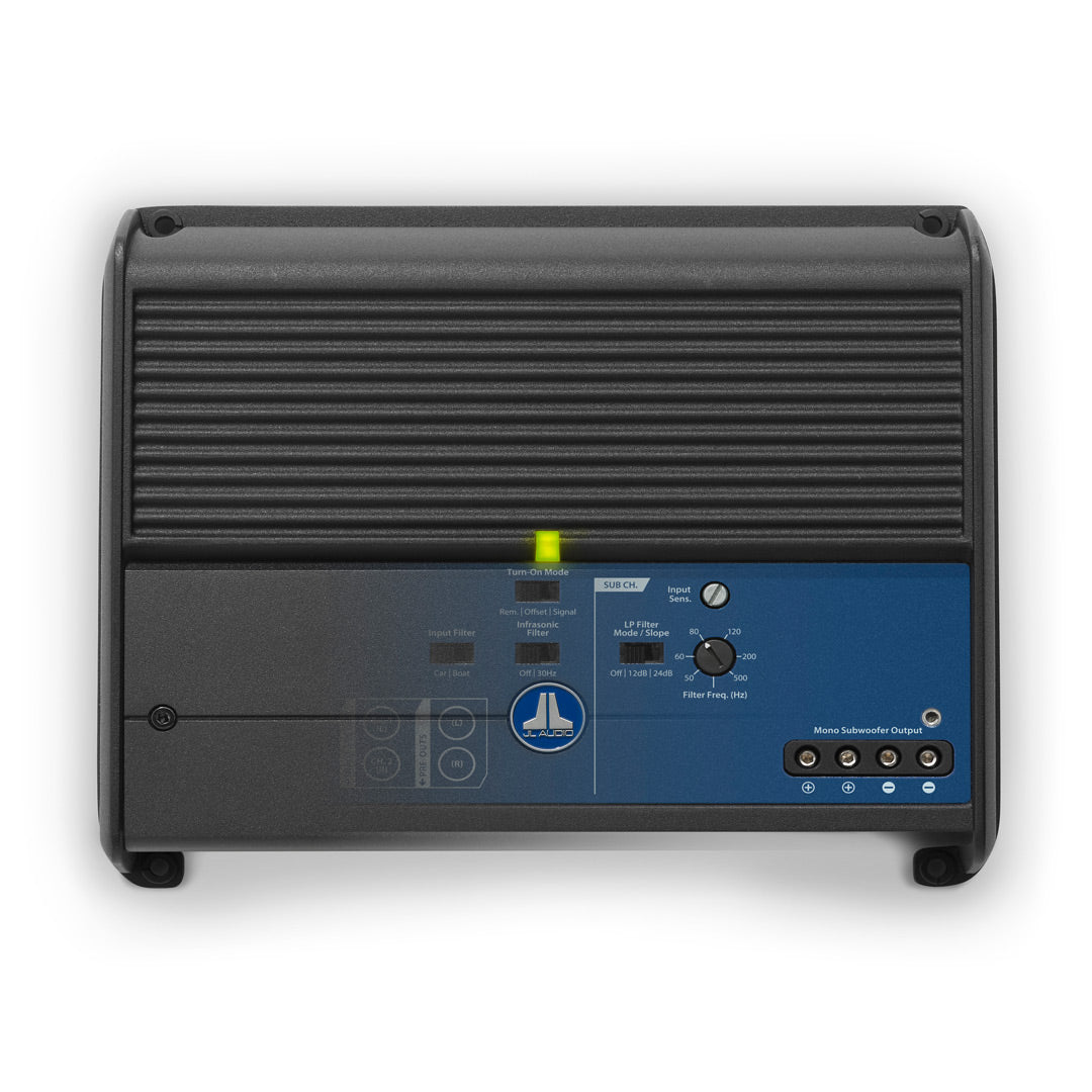JL Audio XDM600/1, XDM Series Class D Monoblock Subwoofer Amplifier - 600 Watts RMS (OB)