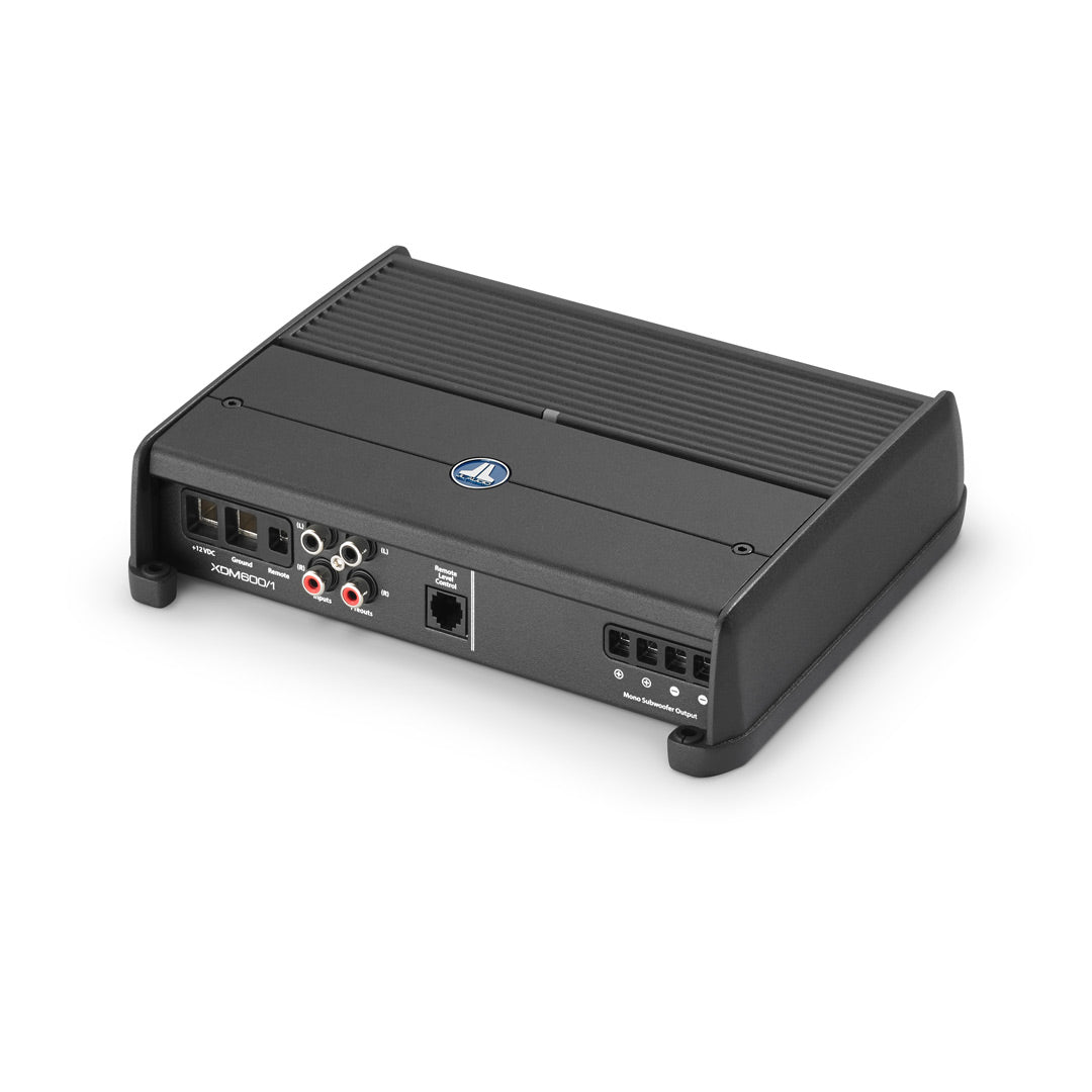 JL Audio XDM600/1, XDM Series Class D Monoblock Subwoofer Amplifier - 600 Watts RMS (OB)
