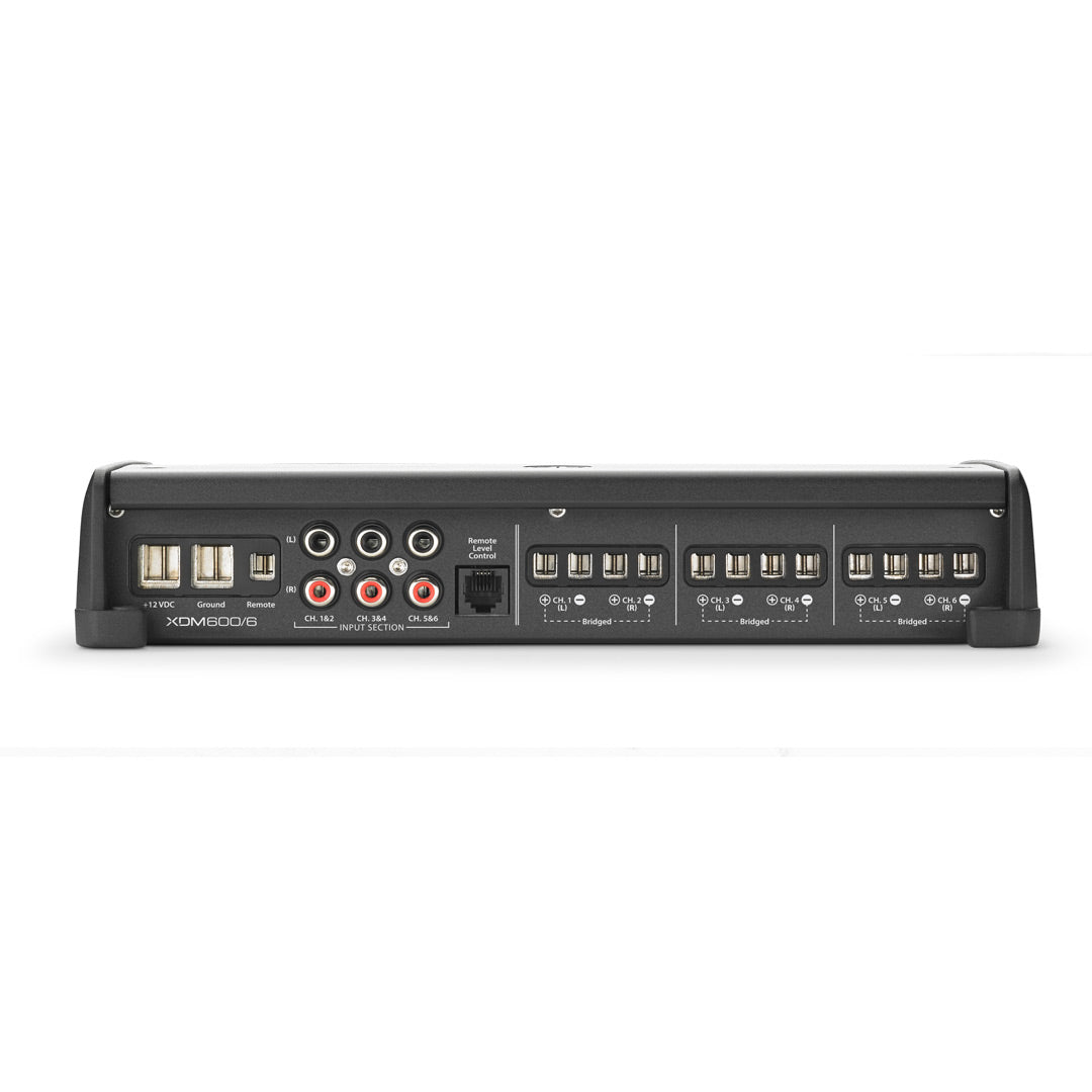 JL Audio XDM600/6, XDM Series Class D 6 Channel System Amplifier - 600 Watts RMS (OB)