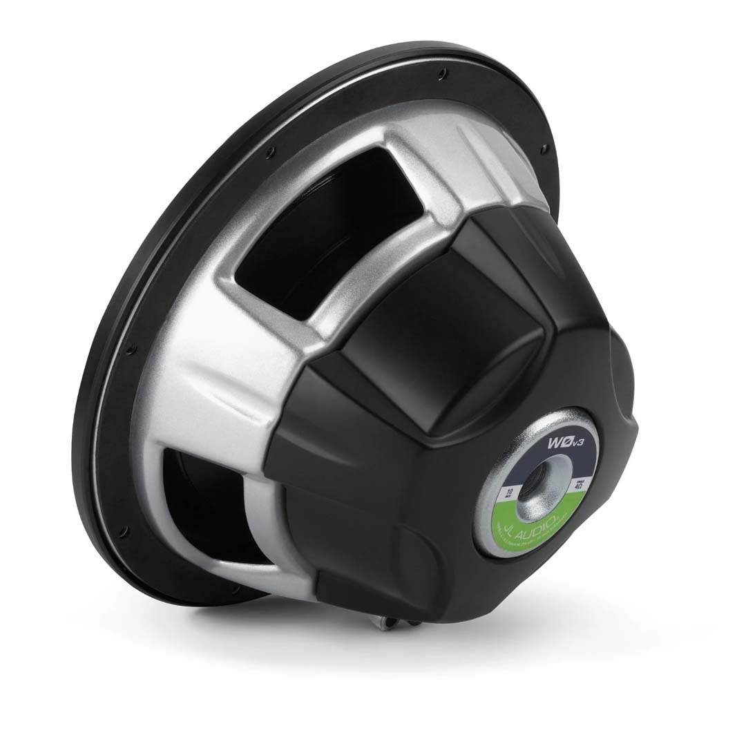 JL Audio 10W0v3-4, W0 Series 10" Single 4-ohm Subwoofer, 300W (OB)