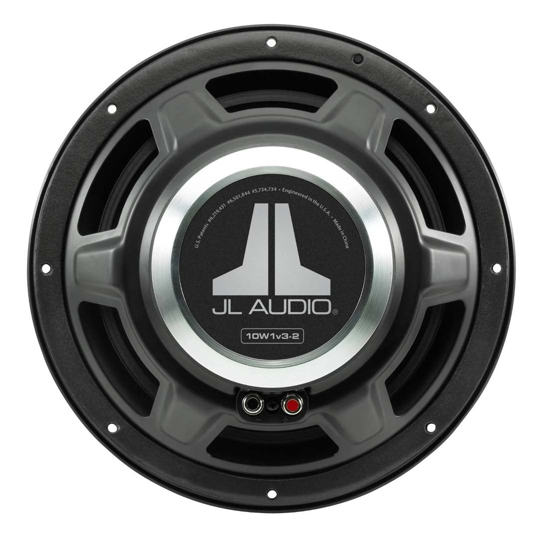 JL Audio 10W1v3-2, W1 Series 10"  Single 2-Ohm Subwoofer, 300W (OB)