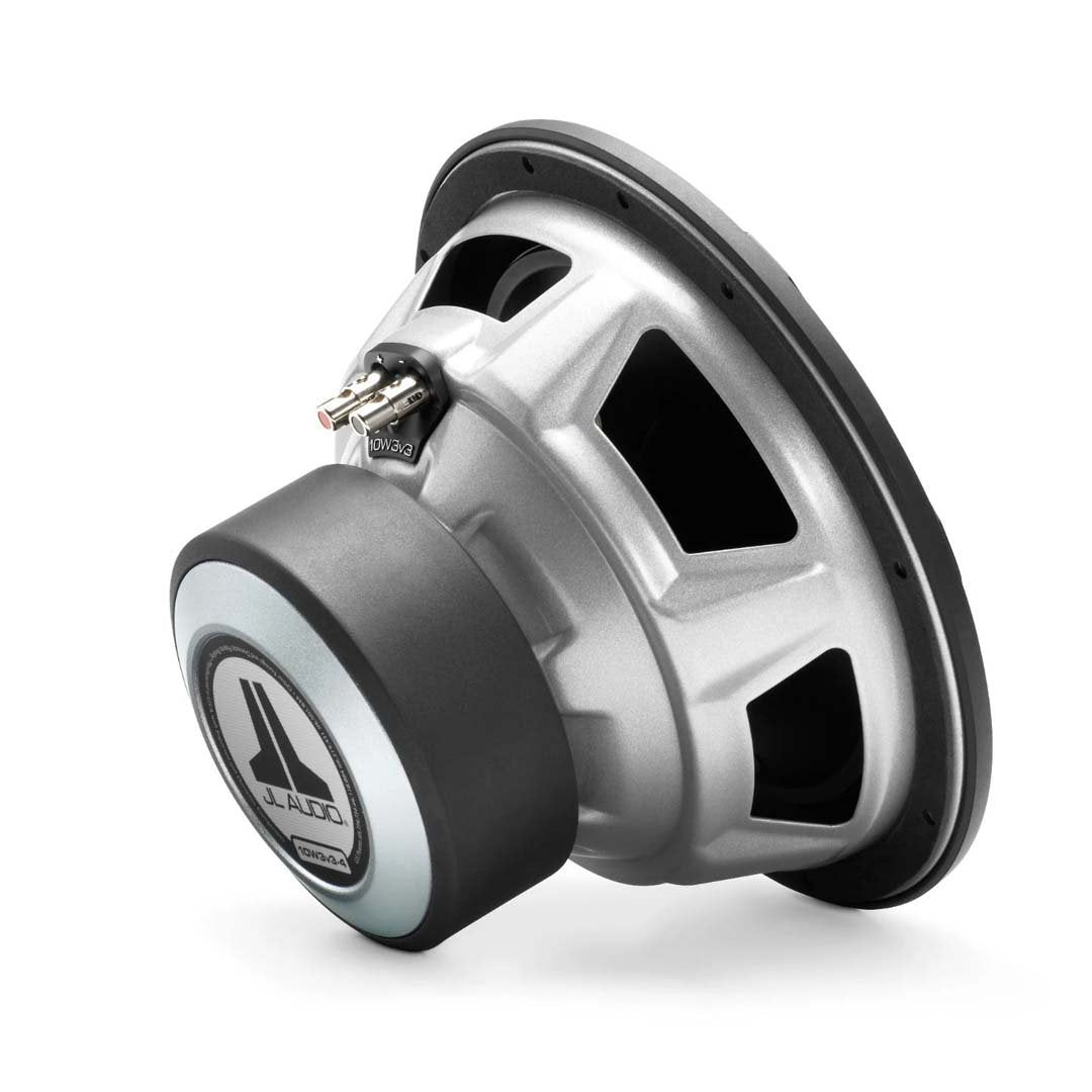 JL Audio 10W3v3-4, W3 Series 10" Single 4-Ohm Subwoofer, 500W (OB)