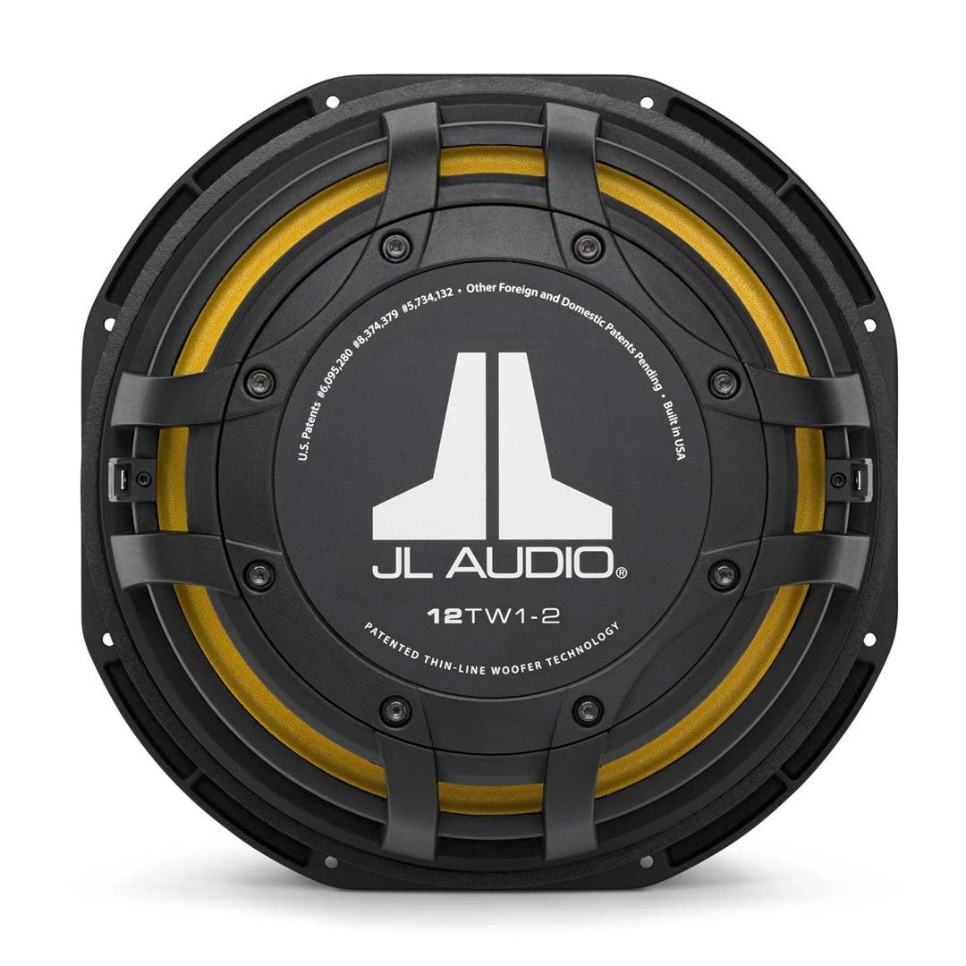 JL Audio 12TW1-2, TW1 Series 12" Single 2-Ohm Subwoofer, 300W (OB)