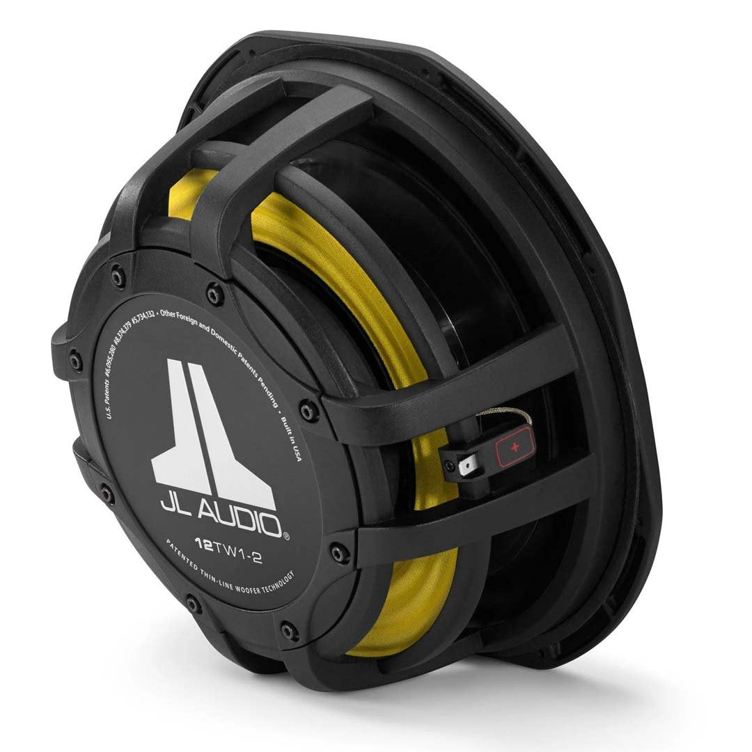 JL Audio 12TW1-2, TW1 Series 12" Single 2-Ohm Subwoofer, 300W (OB)