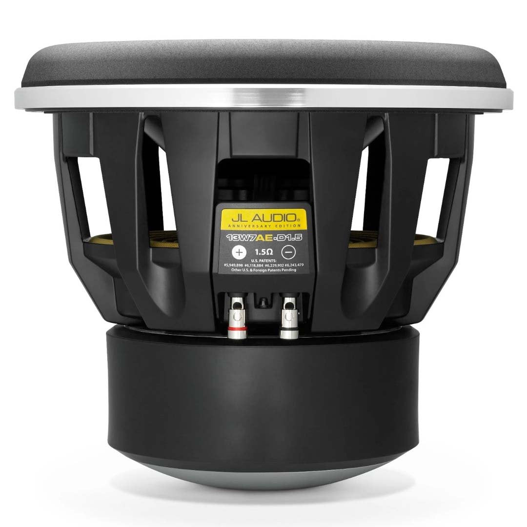 JL Audio 13W7AE-D1.5, W7 Series 13.5" Dual 1.5-Ohm Subwoofer, 1500W (OB)