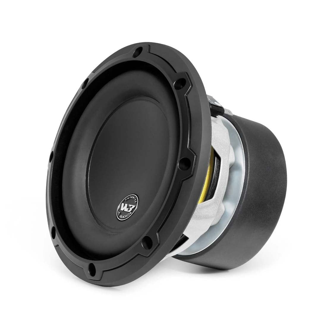 JL Audio 6W3v3-4, W3 Series 6" Single 4-Ohm Subwoofer, 150W (OB)