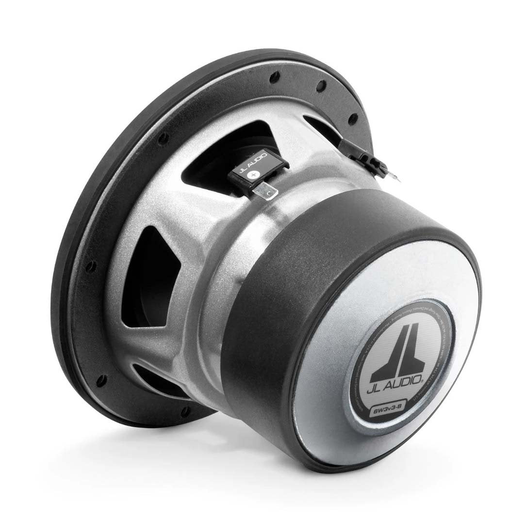 JL Audio 6W3v3-4, W3 Series 6" Single 4-Ohm Subwoofer, 150W (OB)