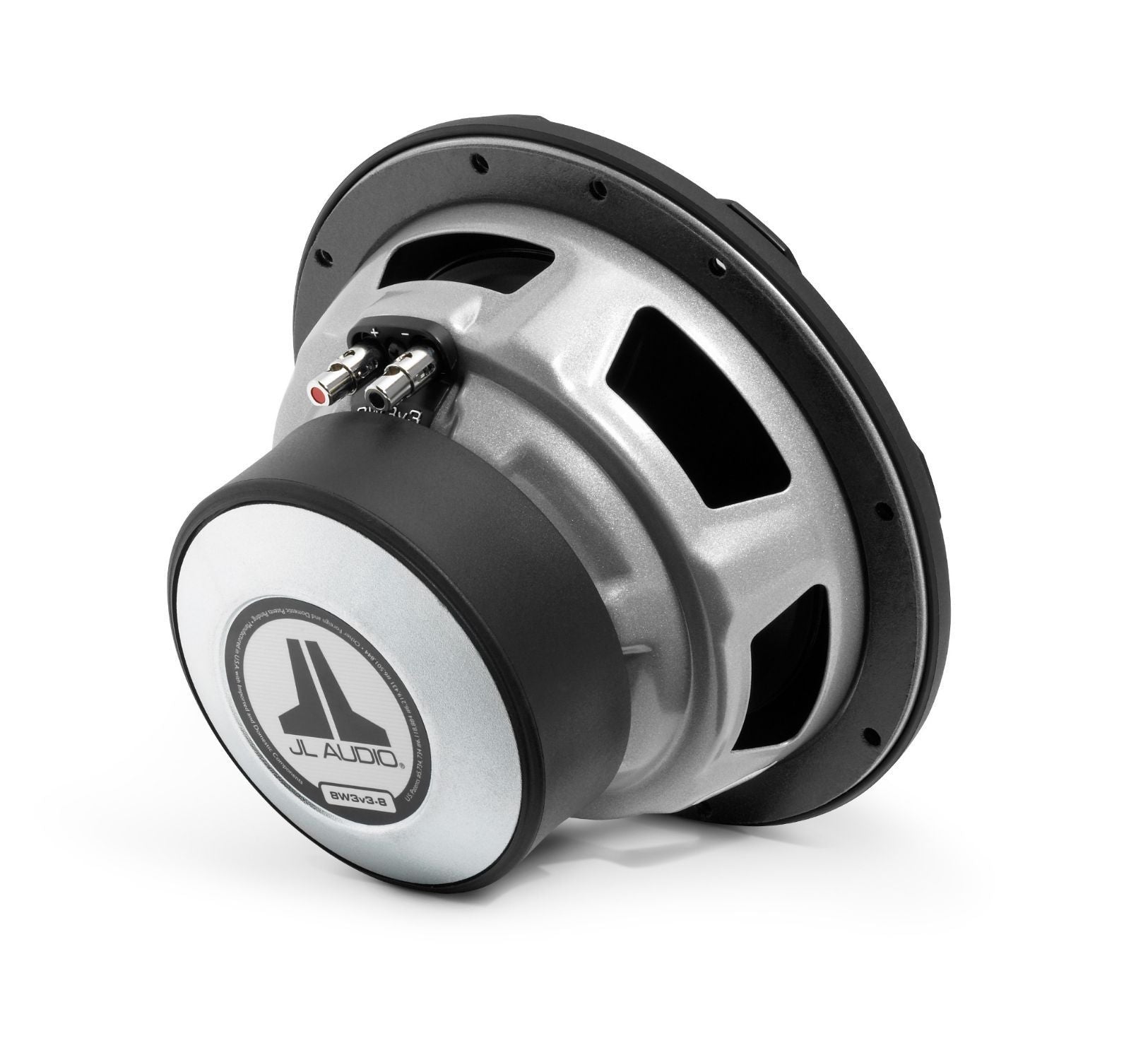 JL Audio 8W3v3-4, W3 Series 8" Single 4-Ohm Subwoofer, 250W (OB)