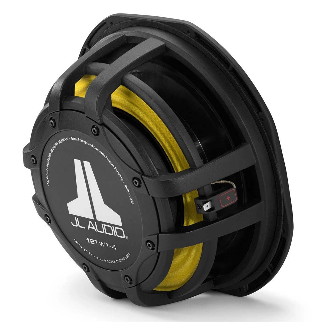 JL Audio 12TW1-4, TW1 Series 12" Single 4-Ohm Subwoofer, 300W (OB)