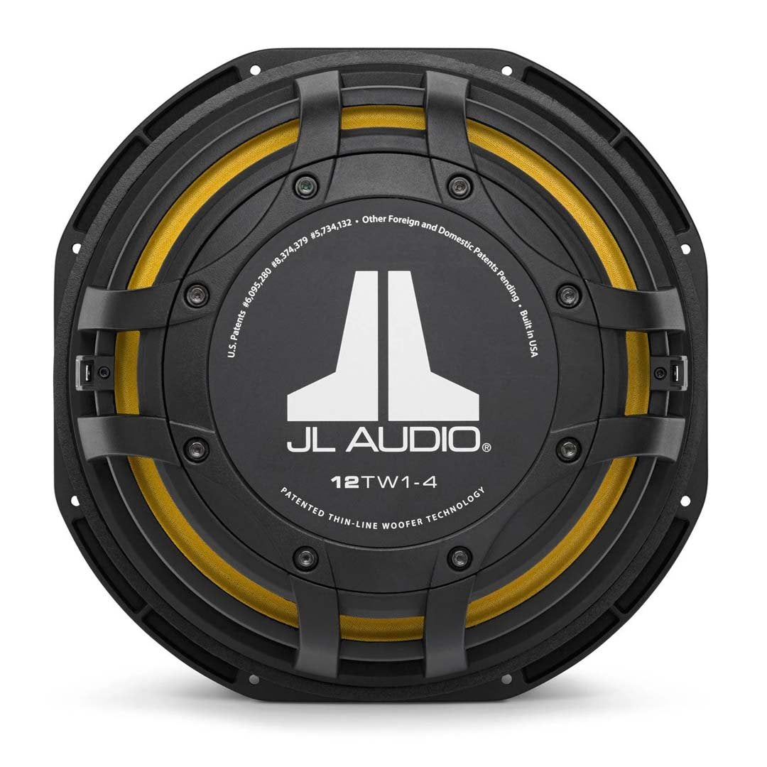 JL Audio 12TW1-4, TW1 Series 12" Single 4-Ohm Subwoofer, 300W (OB)