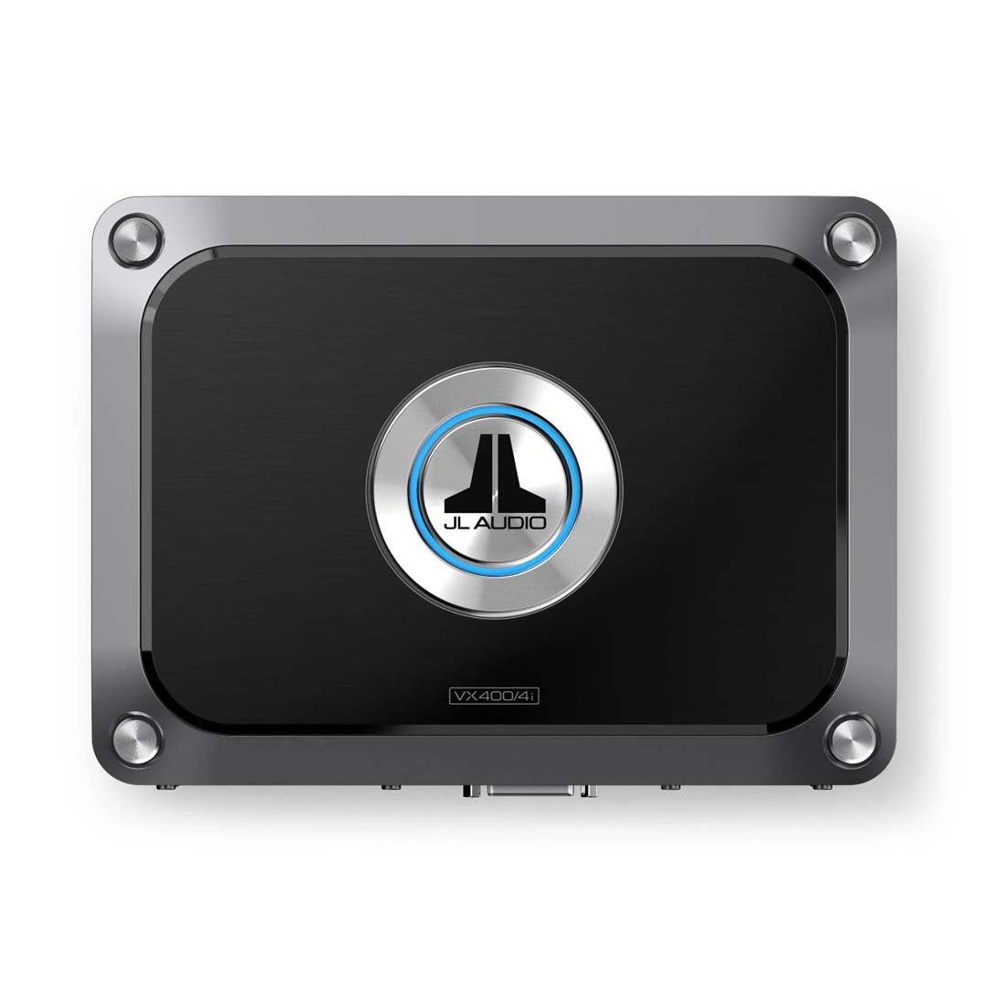 JL Audio JL-VX400/4i, VXi Series Class D 4 Channel Amplifier w/ Integrated DSP, 400W (OB)