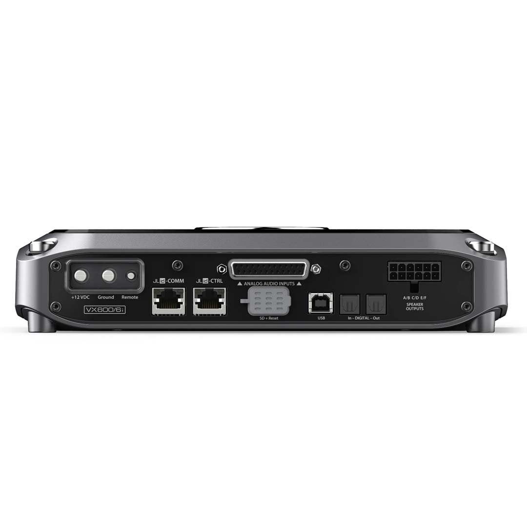 JL Audio JL-VX600/6i, VXi Series Class D 6 Channel Amplifier w/ Integrated DSP, 600W (OB)
