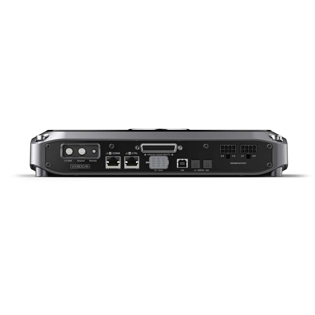 JL Audio JL-VX800/8i, VXi Series Class D 8 Channel Amplifier w/ Integrated DSP, 800W (OB)
