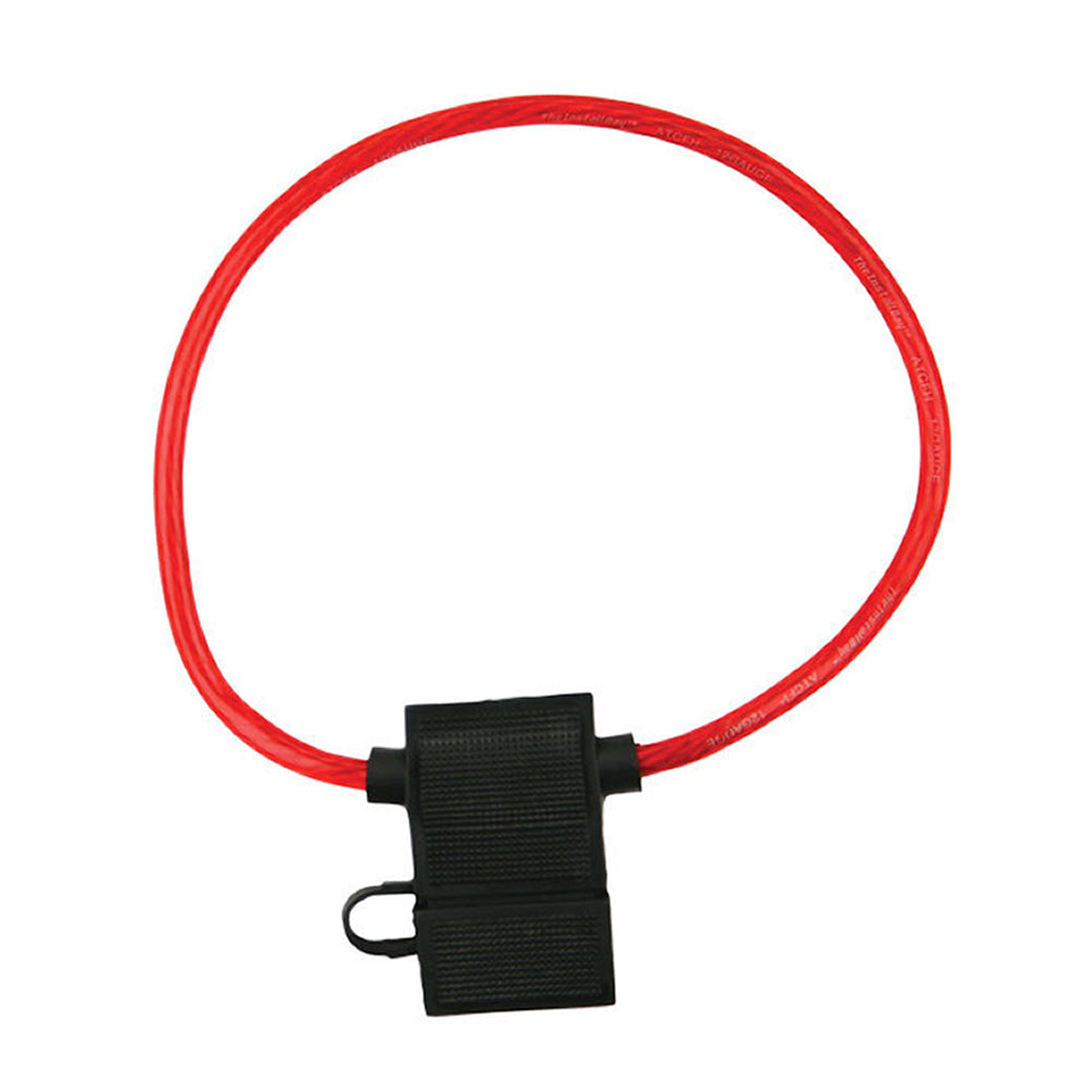 Install Bay ATFH16C-10, ATC Fuse Holder With Cover 16 Gauge - Package of 10