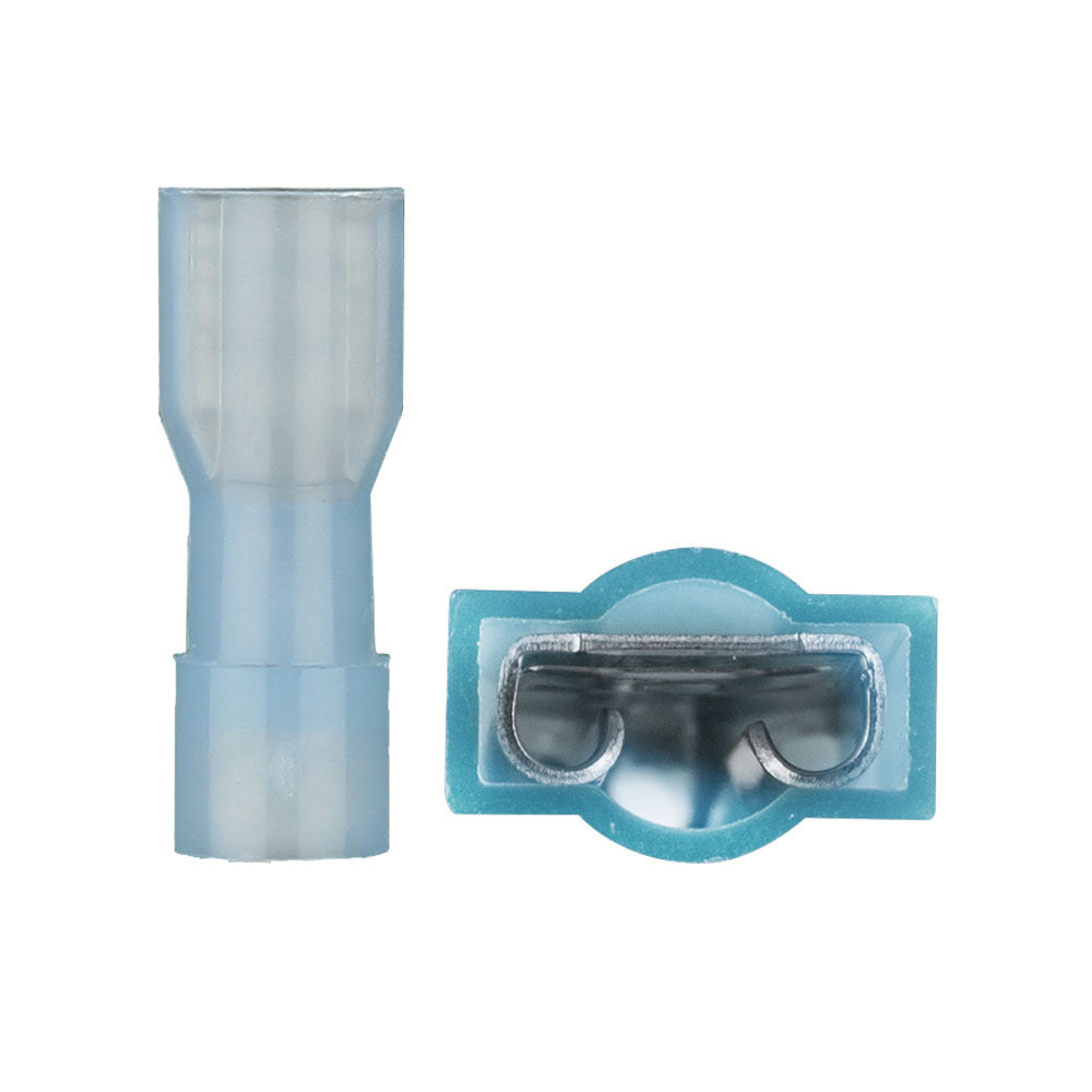 Install Bay BNFD187F, Blue Nylon Female Quick Disconnect 16-14 Gauge .187