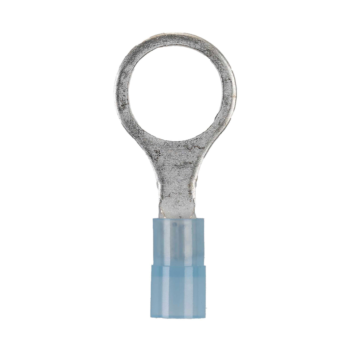 Install Bay BNRT38, Blue Nylon Ring Terminals 16-14 GA 3/8 inch - Package of 100
