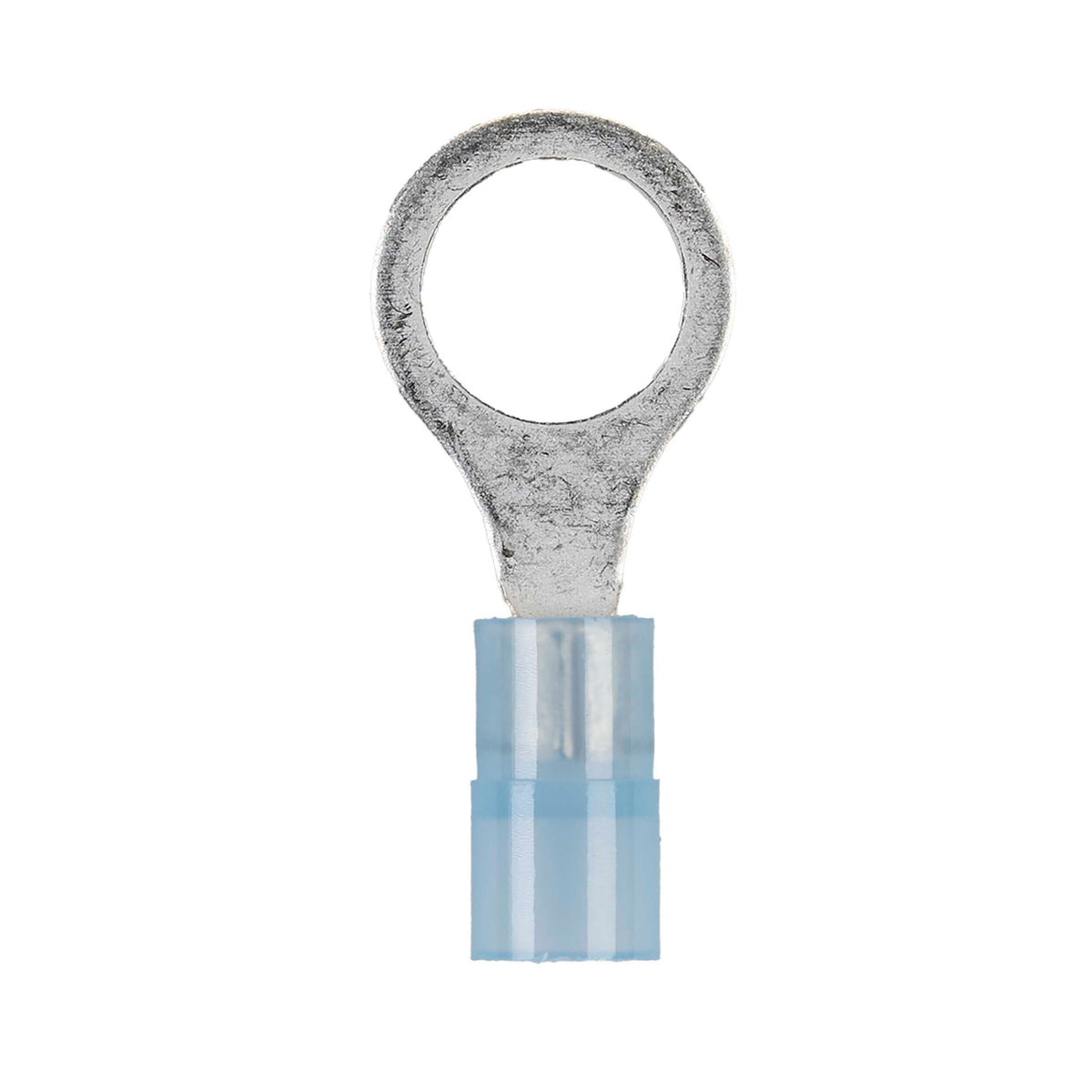 Install Bay BNRT516, Blue Nylon Ring Terminal 16-14 Gauge 5/16 in - Pack of 100