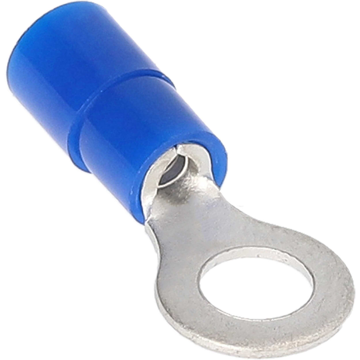 Install Bay BNRT6, Blue Nylon Ring Terminal 16-14 Gauge #6 - Package of 100