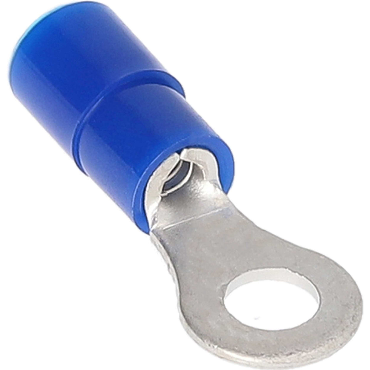 Install Bay BNRT8, Blue Nylon Ring Terminal 16-14 Gauge #8 - Package of 100