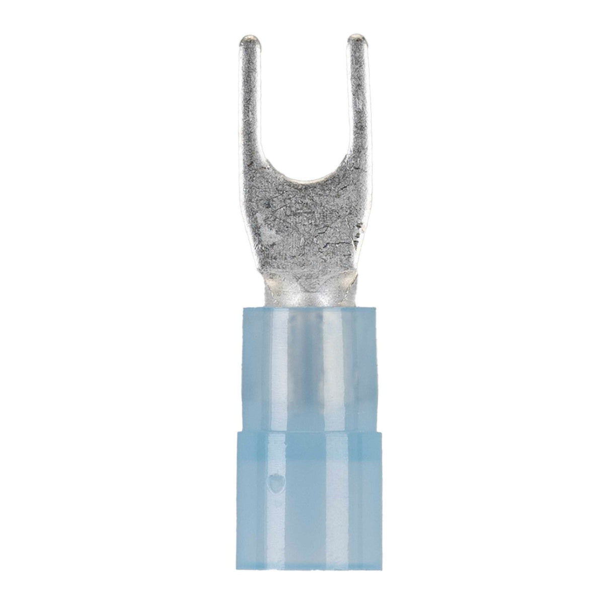 Install Bay BNST6, Blue Nylon Spade Terminals 16-14 Gauge #6 - Package of 100