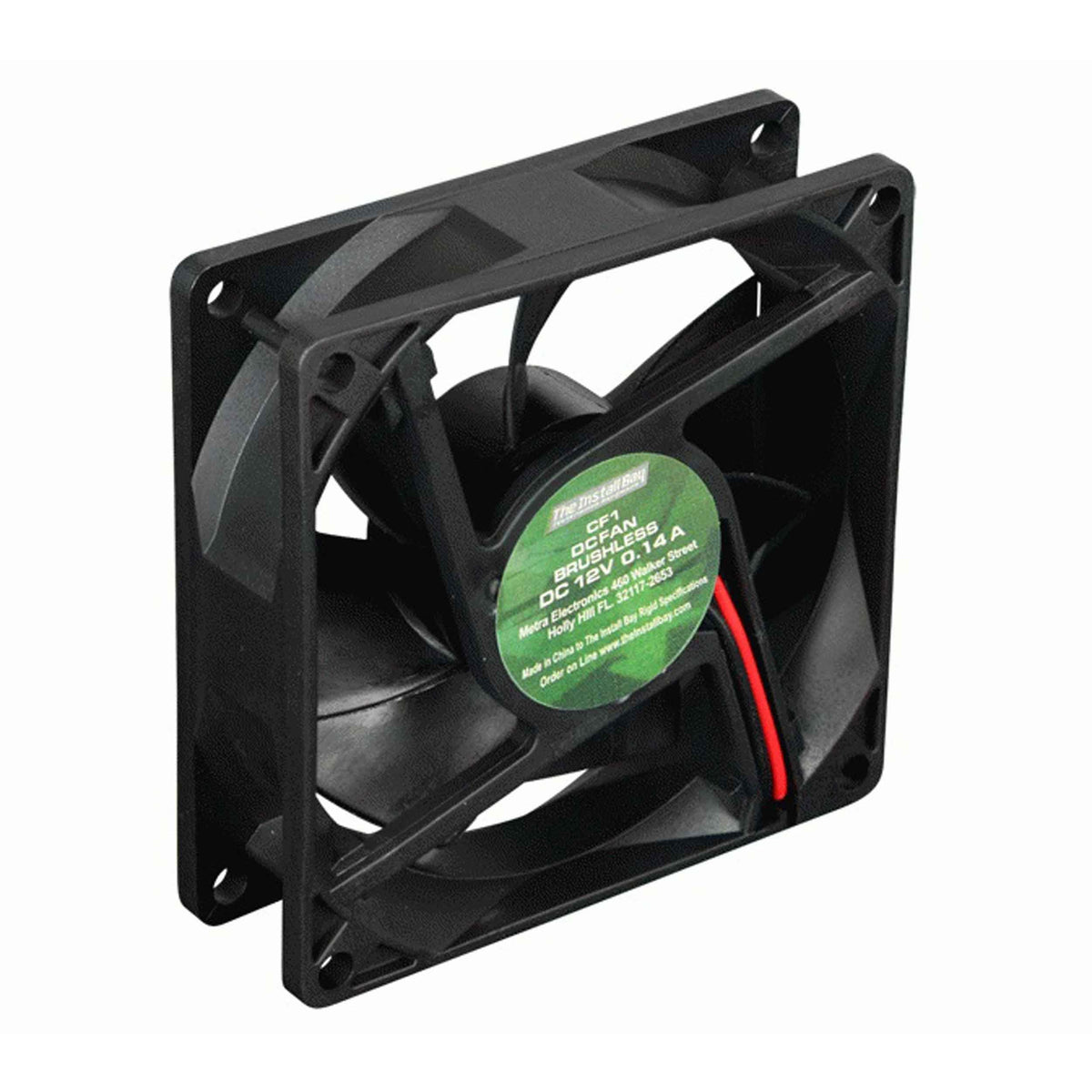 Install Bay CF1, Cooling Fan 3.15 Inches square x 1 Inch Deep