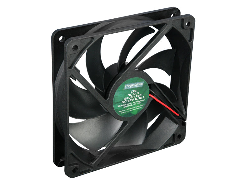 Install Bay CF2, Cooling Fan 4.72 Inches Square x 1 Inch Deep