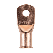 Install Bay CUR1014, Copper Uninsulated Ring Terminal 1/0 Gauge 1/4 inch