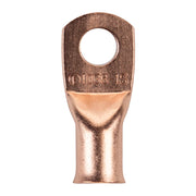 Install Bay CUR1038, Copper Uninsulated Ring Terminal 1/0 Gauge 3/8 inch