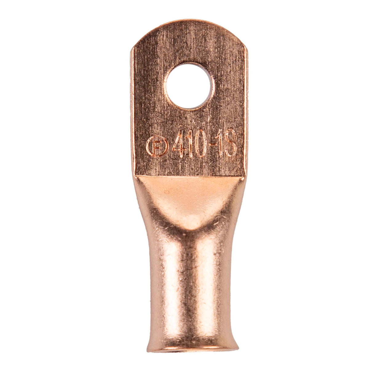Install Bay CUR410, Copper Uninsulated Ring Terminal 4 Gauge #10