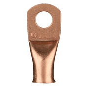Install Bay CUR414, Copper Uninsulated Ring Terminal 4 Gauge 1/4 inch