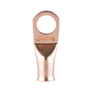 Install Bay CUR438, Copper Uninsulated Ring Terminal 4 Gauge 3/8 inch
