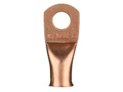 Install Bay CUR810, Copper Uninsulated Ring Terminal 8 Gauge #10 Package of 25