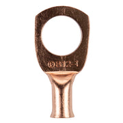 Install Bay CUR812, Copper Uninsulated Ring Terminal 8 Gauge 1/2 inch