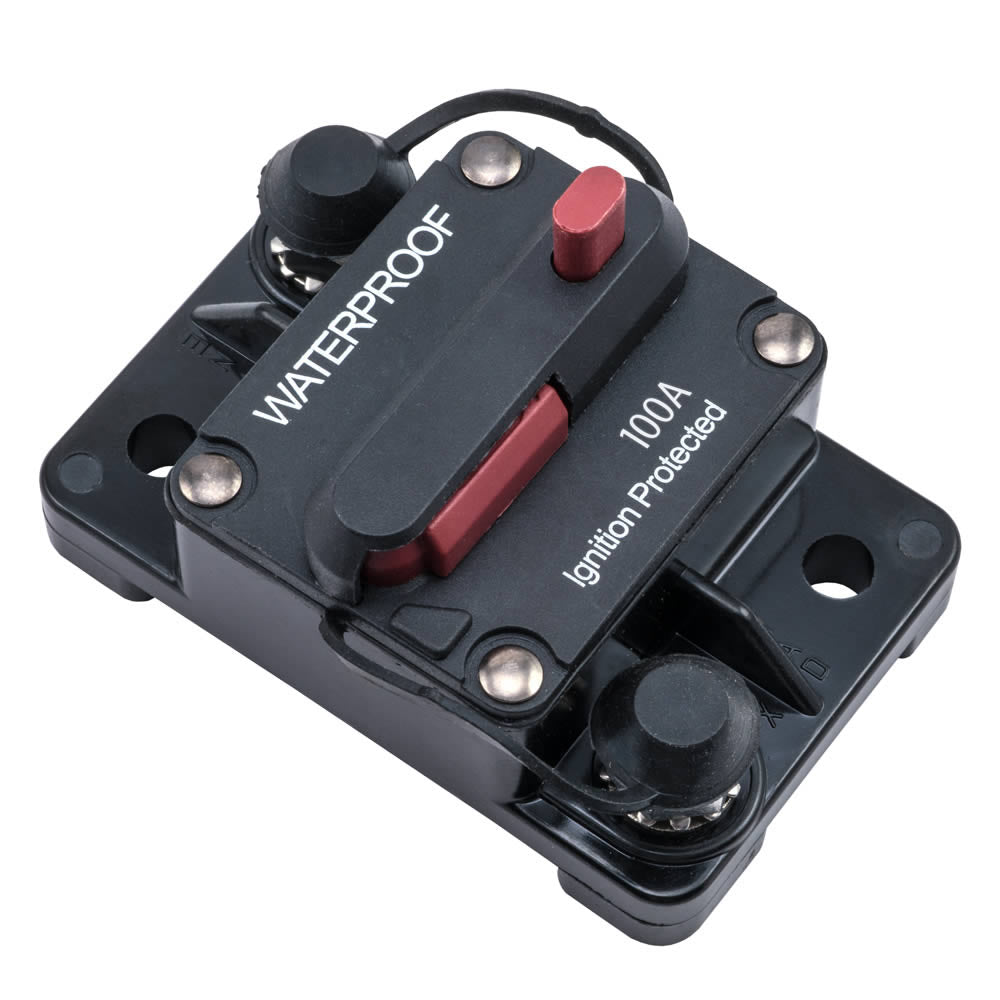 Install Bay E-CB100MR, Circuit Breaker Manual Reset IP67 Rated - 100 Amp