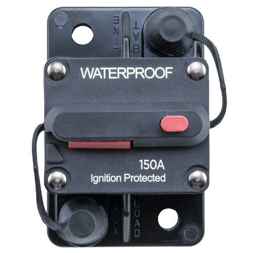 Install Bay E-CB150MR, Circuit Breaker Manual Reset IP67 Rated - 150 Amp